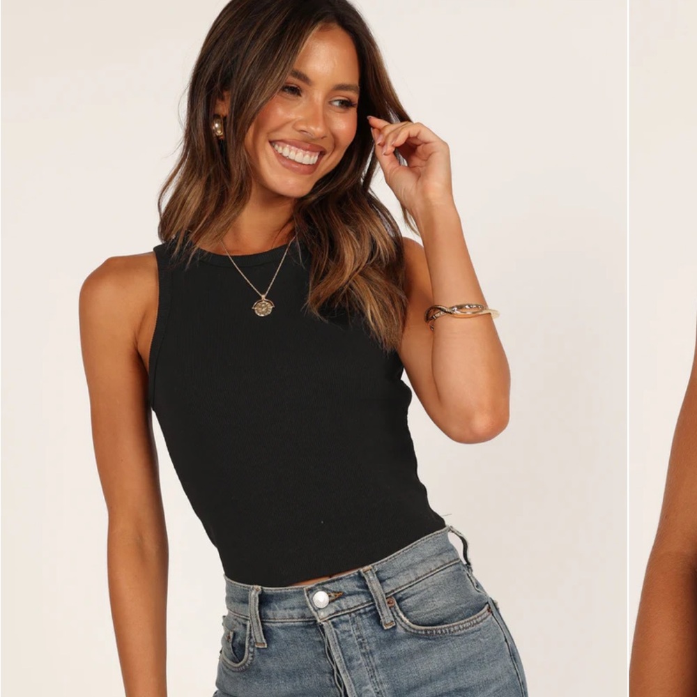 Petal and Pup Ari Ribbed tank top size 2